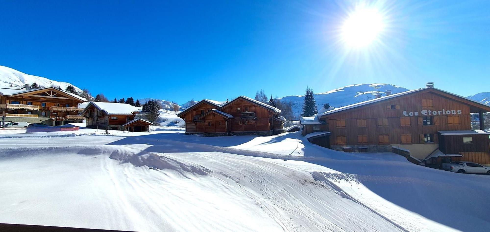 Pieds Des Pistes - Parking Couvert - Plein Sud Alpe d'Huez Екстер'єр фото
