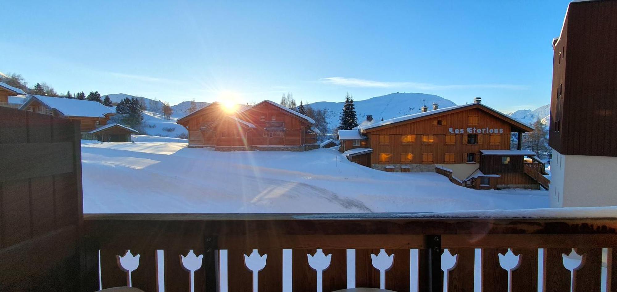 Pieds Des Pistes - Parking Couvert - Plein Sud Alpe d'Huez Екстер'єр фото