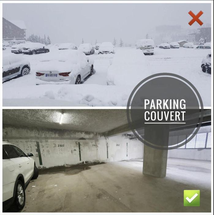 Pieds Des Pistes - Parking Couvert - Plein Sud Alpe d'Huez Екстер'єр фото